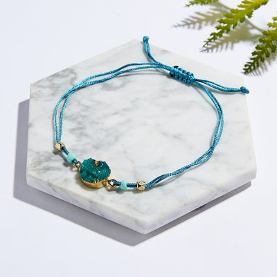 Geometric Resin Rope Unisex Friendship Bracelet