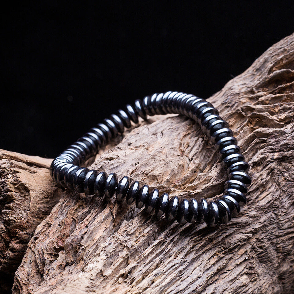 Men's Handmade Luxury Beaded Stone Bracelet