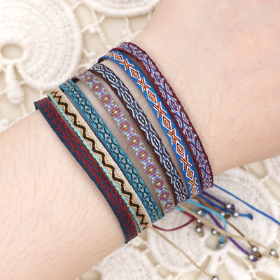 Bohemian Retro Ethnic Style Handmade Friendship Bracelet