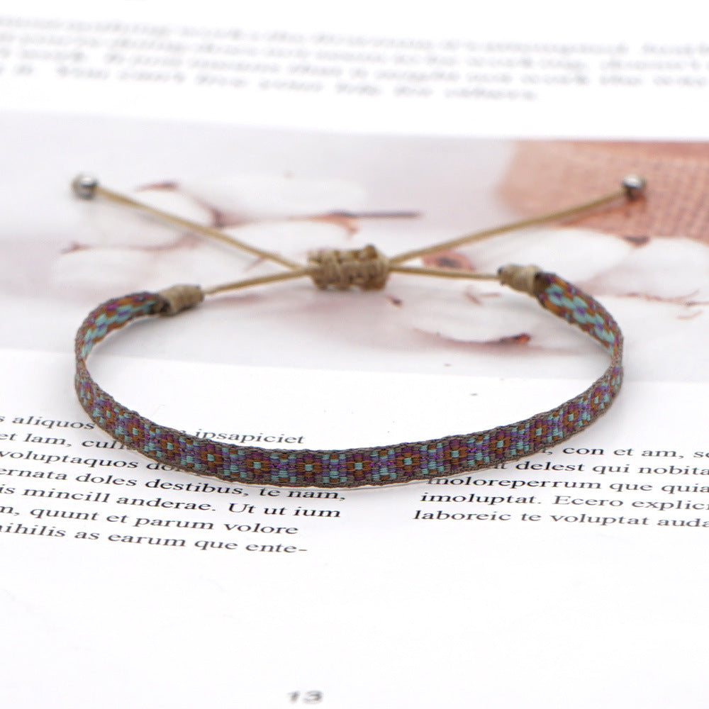Bohemian Retro Ethnic Style Handmade Friendship Bracelet