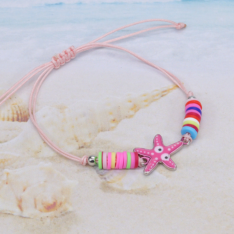 Colorful Heart & Butterfly Alloy Kids' Bracelet - Party Favor Accessory