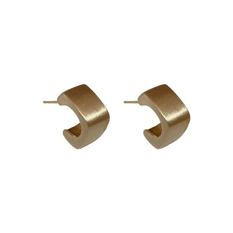 Elegant Geometric Heart Metal Plated Women's Earrings