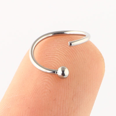 Ethnic Flower Stainless Steel Stud and Hoop Piercing Jewelry