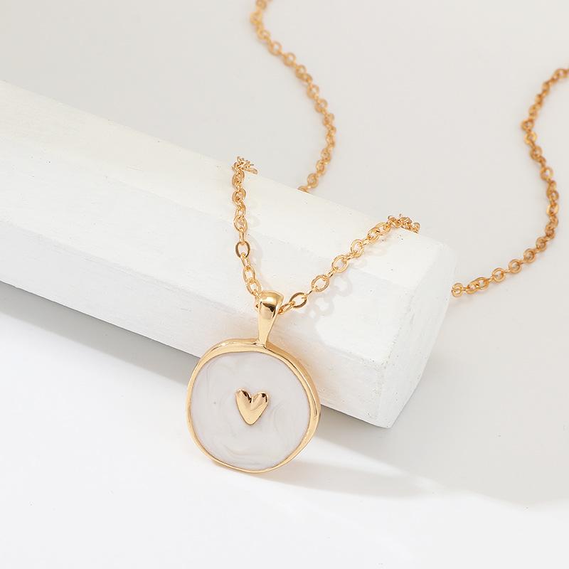 Fashion Stars Moon Heart Pendant Necklace