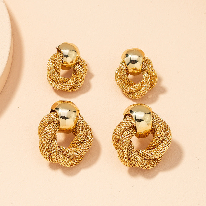 Fashion Statement Vintage Design Earrings