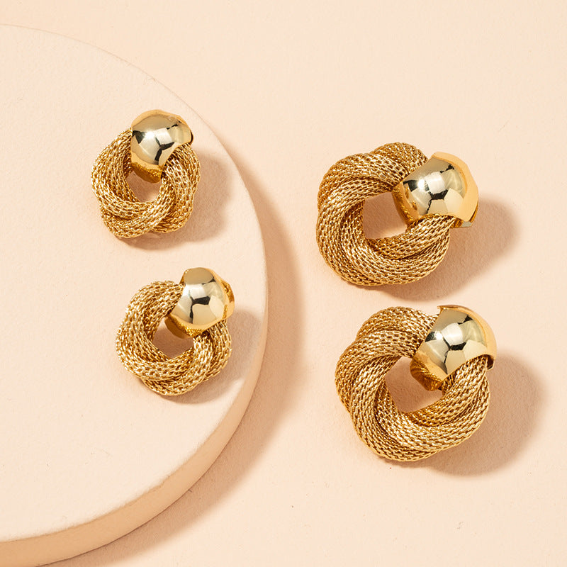Fashion Statement Vintage Design Earrings