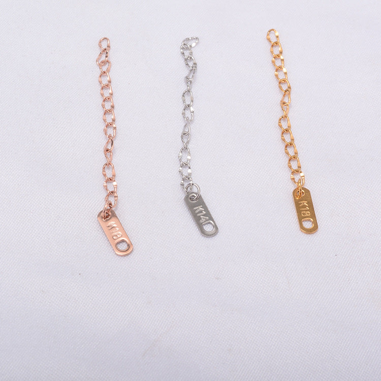 Fashion Geometric Titanium Steel Necklace with Extension Chain Accessories