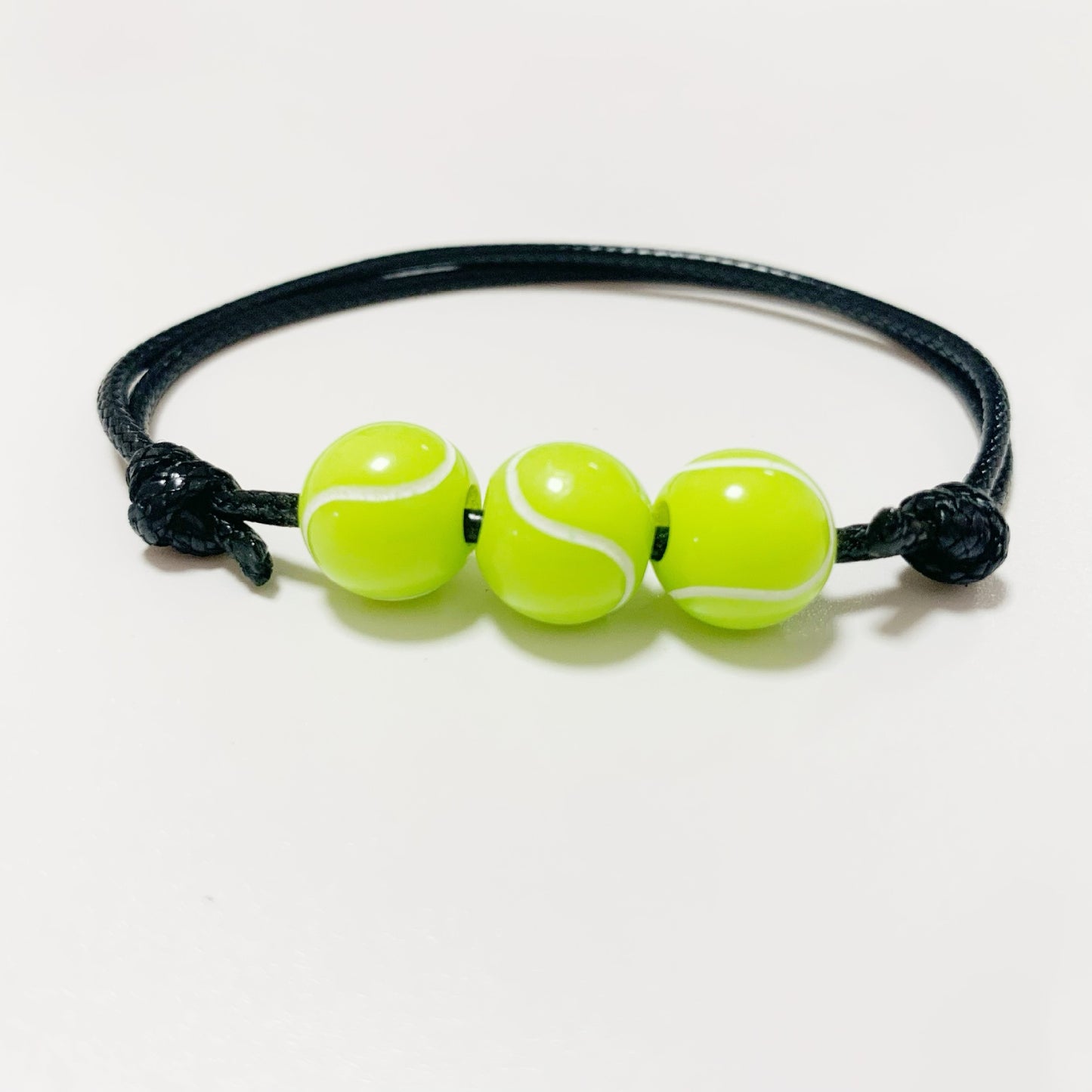 Geometric Resin Sports Beaded Bracelet Set for Unisex