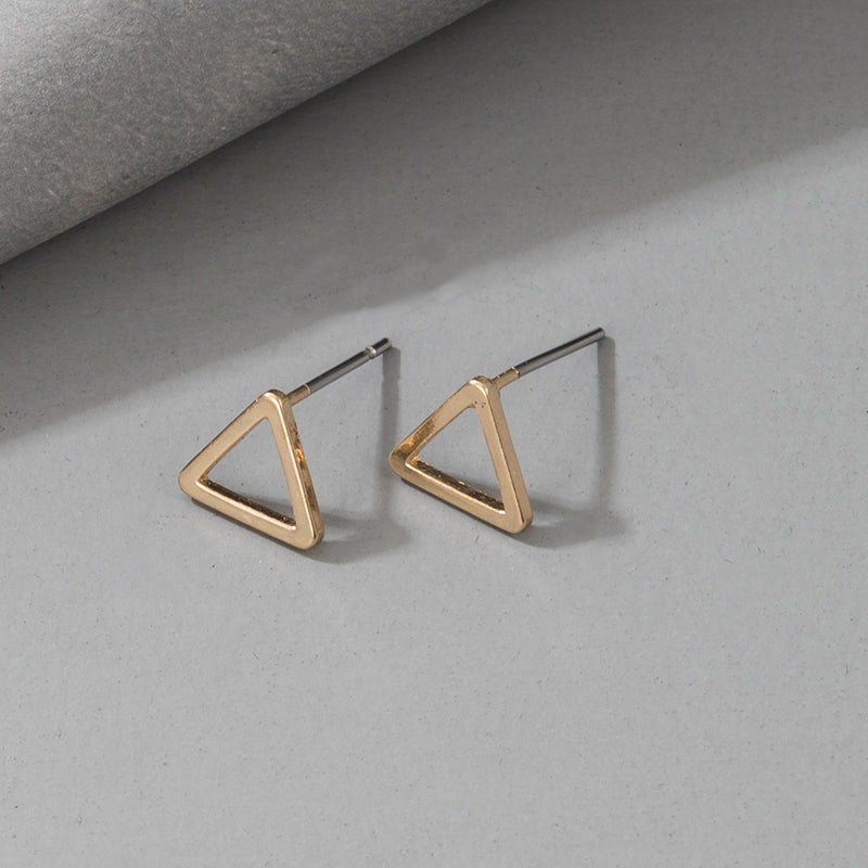 Fashion Minimalist Geometric Triangle Alloy Earrings