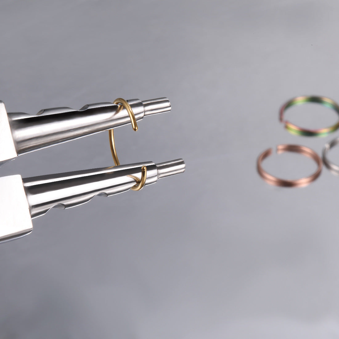 Fashion Stainless Steel Multi-Functional Nose and Ear Hoop Ring