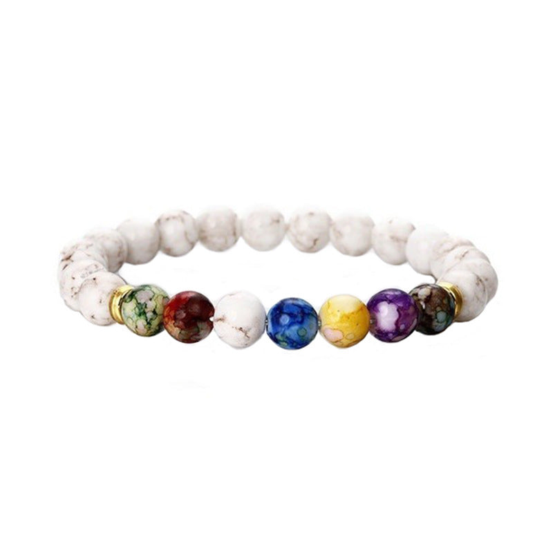 Fashion Natural Stone & Agate Beaded Energy Bracelet