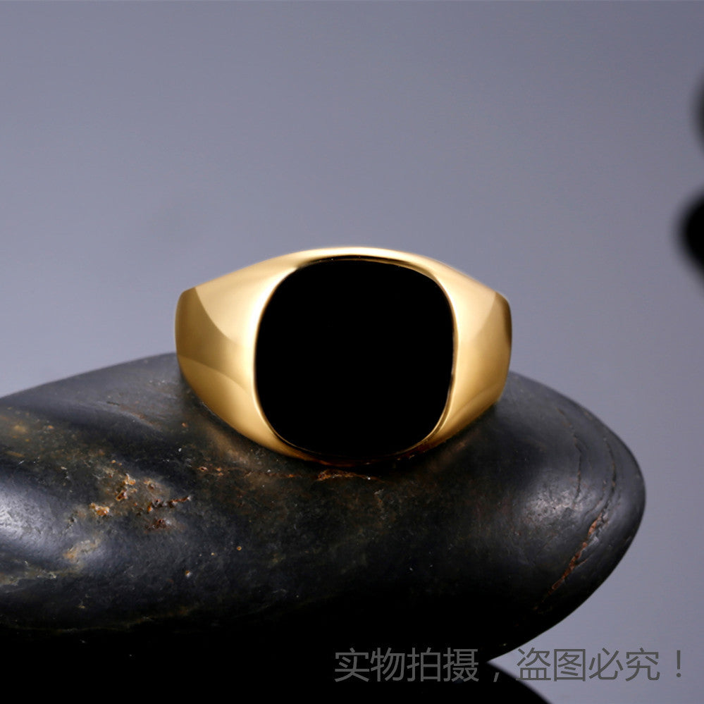 Classic Polished Men's Ring