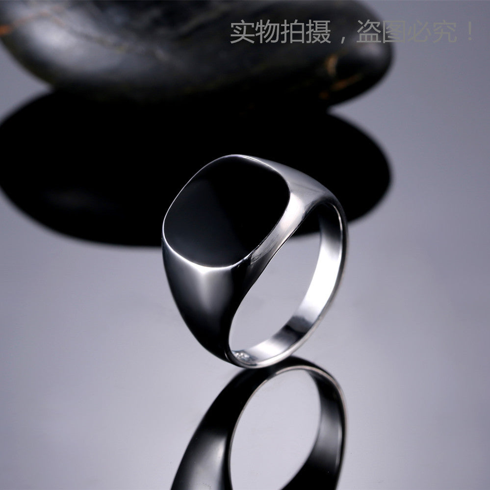 Classic Polished Men's Ring