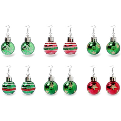 Fashion Snowflake Christmas Drop Earrings for Women