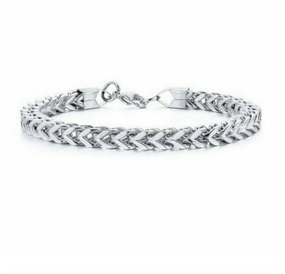 Fashion Titanium Steel Chain Bracelet - Three Colors Available