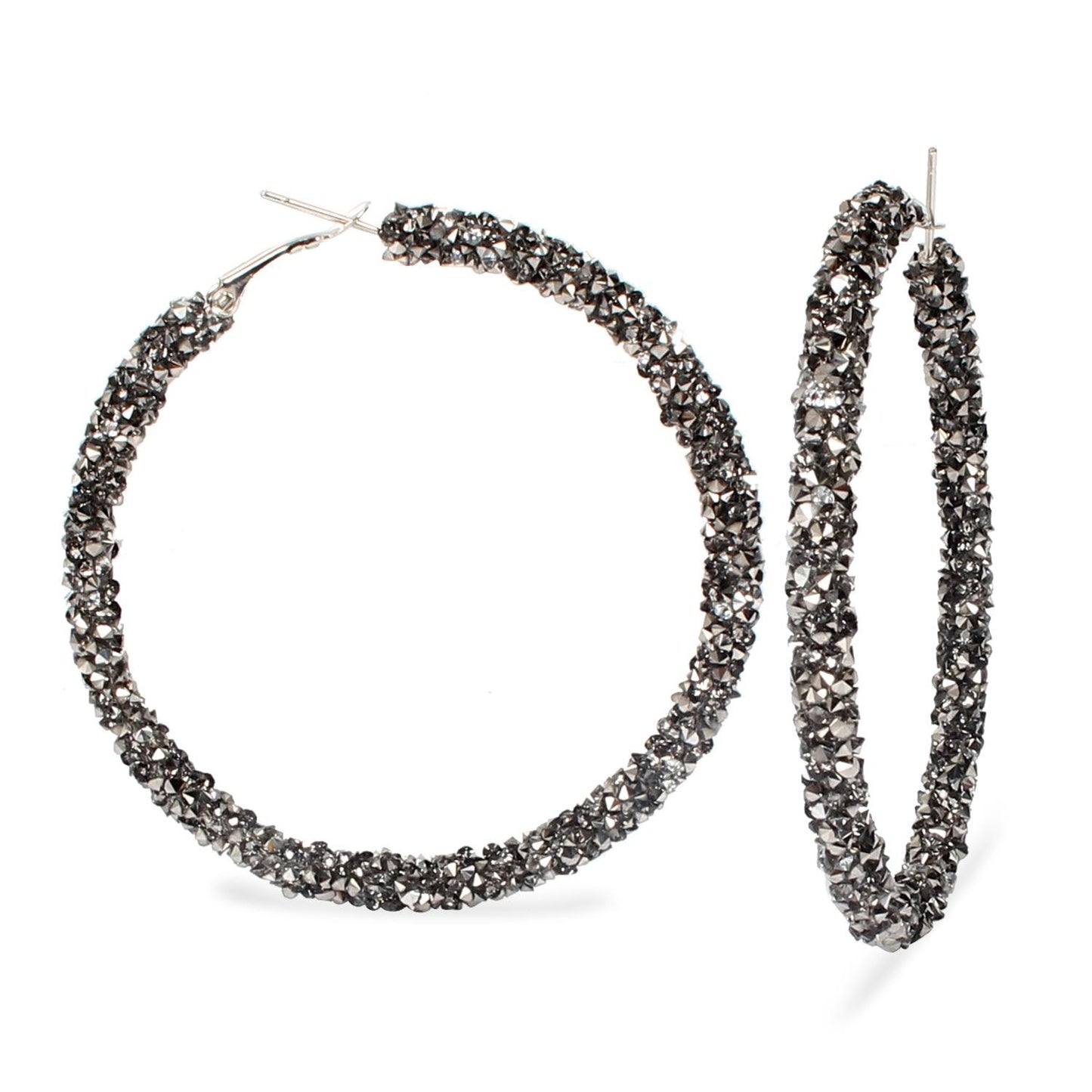 Fashionable Rhinestone Alloy Statement Earrings