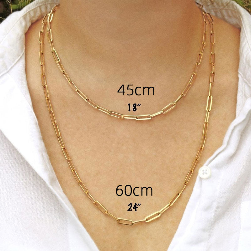 Hip-Hop Geometric Minimalist Stainless Steel Unisex Necklace
