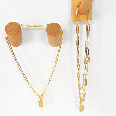 Hip-hop Retro 26 Letters Pendant Necklace