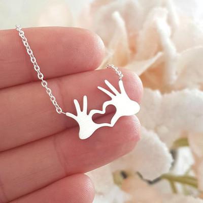 Caring Palm Hand Gesture Bracelet for Men and Women