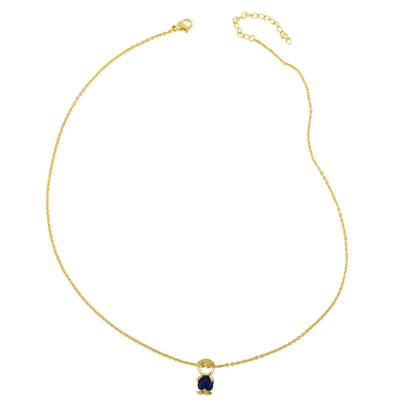 Korean Minimalist Pendant Necklace for Couples