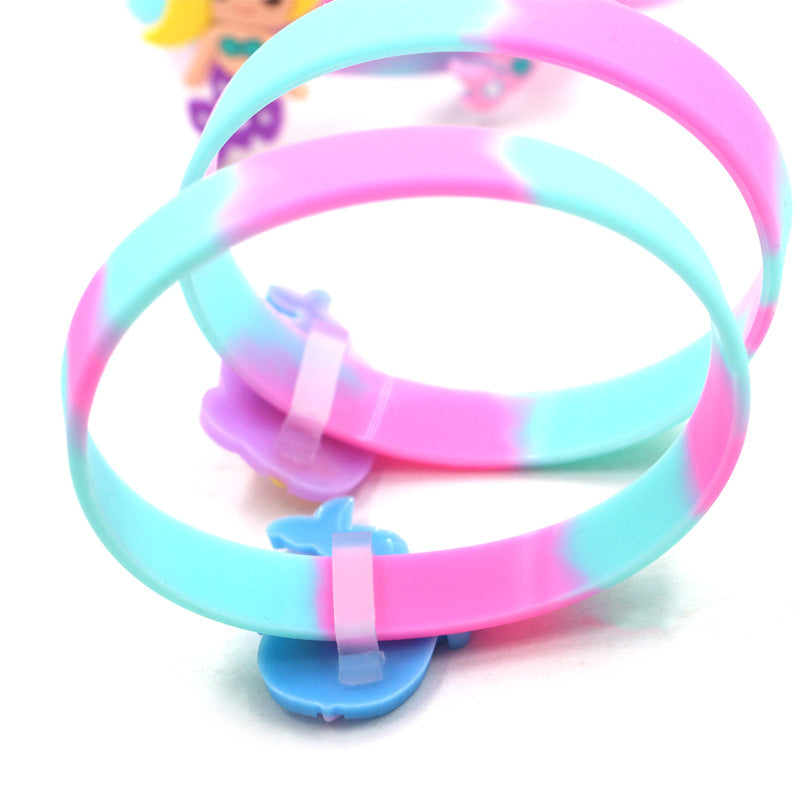 Mermaid Sports Silicone Bracelet - Colorful Wristband
