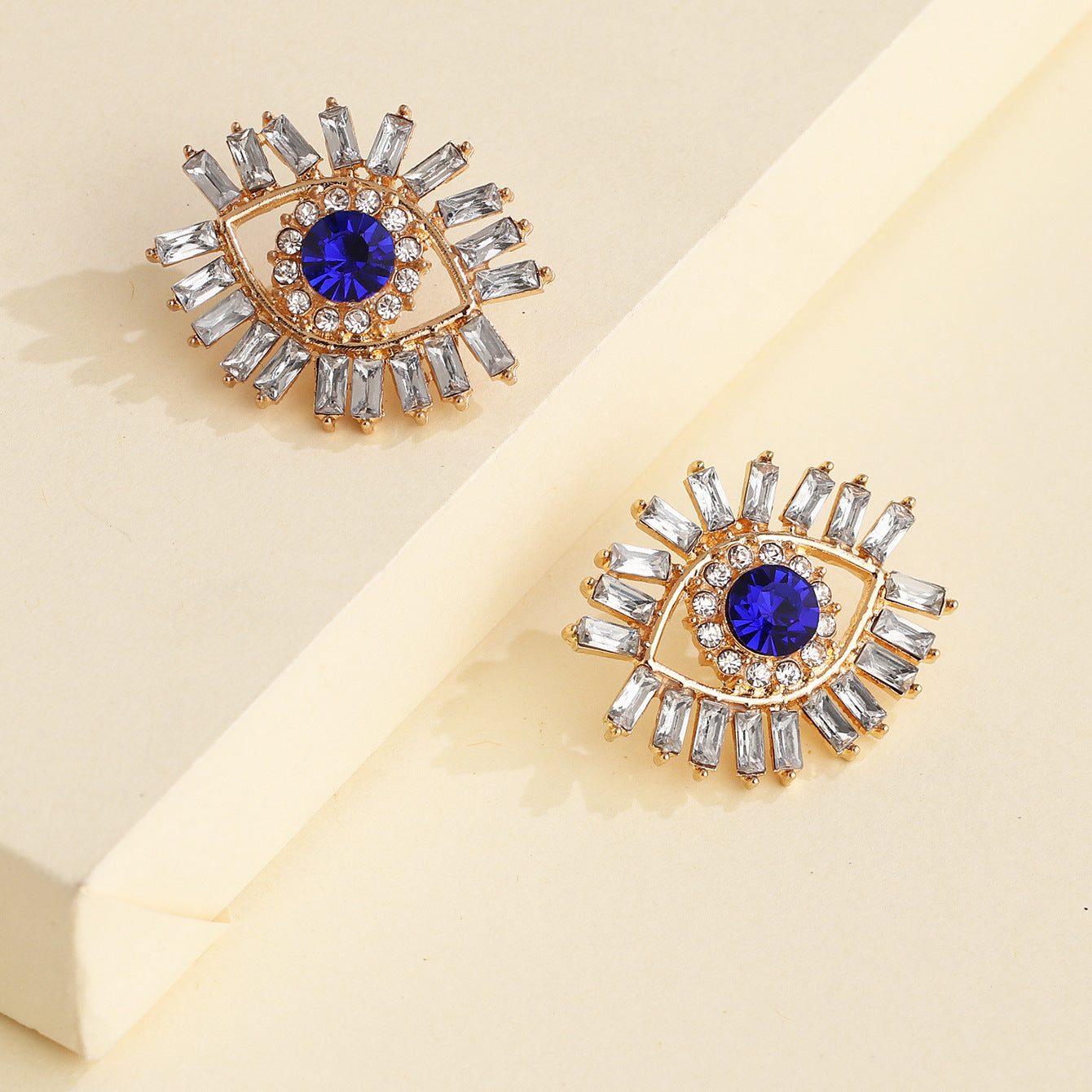 Angel's Eye Korean Style Earrings - French Inspired Demon Design