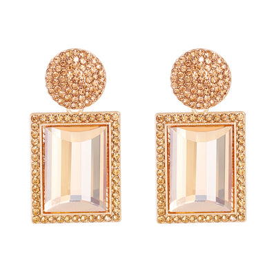 New Creative Rhinestone Crystal Statement Earrings