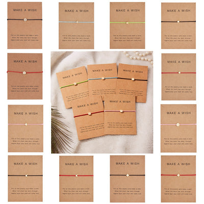 New Fashion Heart-shaped Butterfly Necklace & Adjustable Woven Heart Bracelet Set