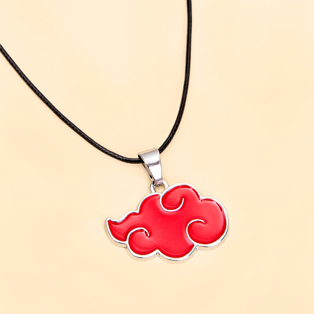 Red Cloud Pendant Alloy Necklace and Keychain