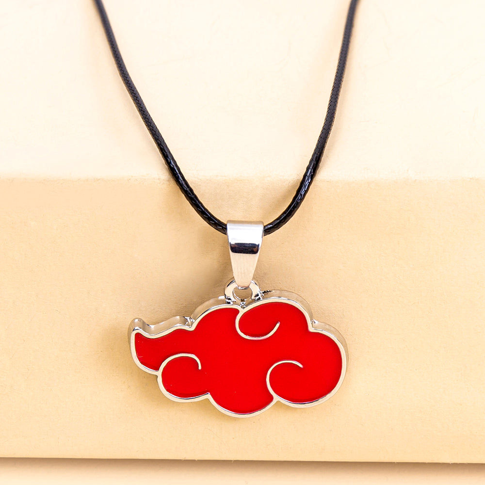 Red Cloud Pendant Alloy Necklace and Keychain
