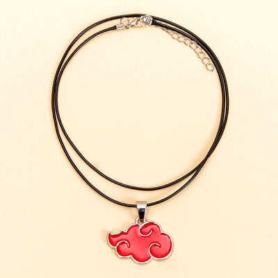 Red Cloud Pendant Alloy Necklace and Keychain