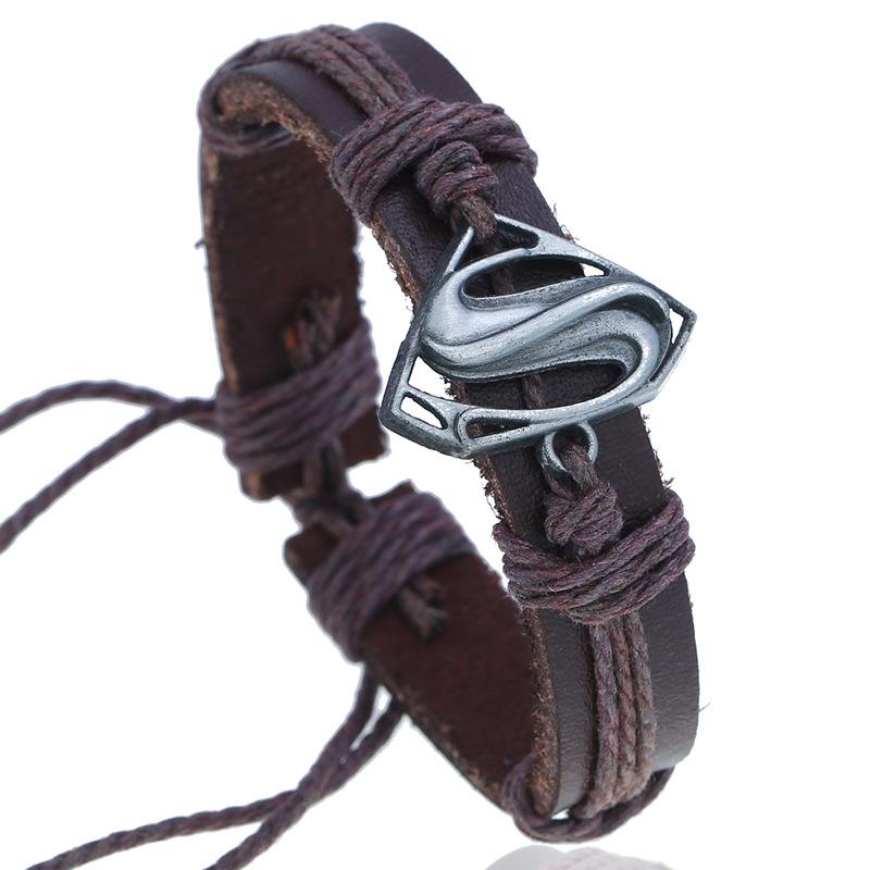 Vintage Woven Leather Bracelet for Men and Women