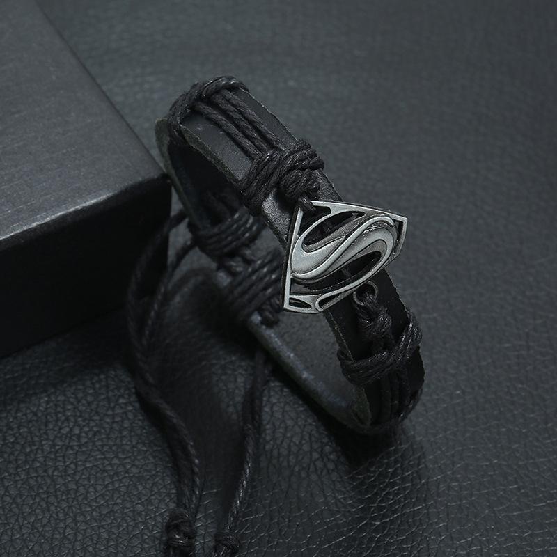 Vintage Woven Leather Bracelet for Men and Women