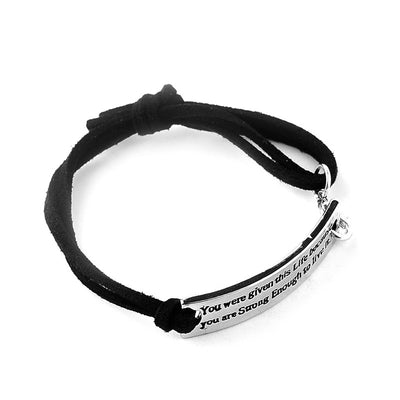 Simple Fashion Handmade Inspirational English Letter DIY Bracelet