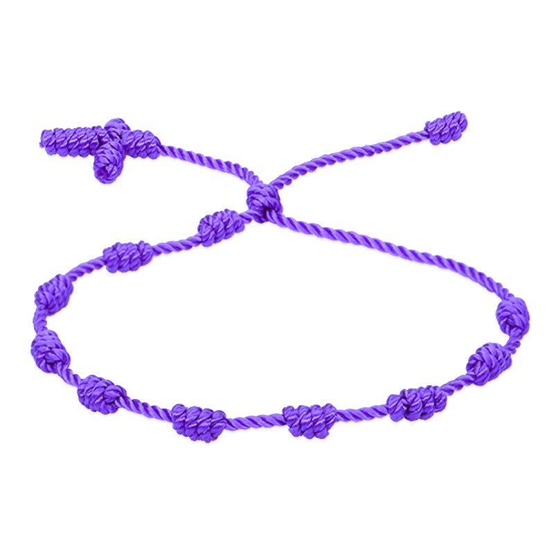 Simple Silk Thread Braided Friendship Bracelet for All Ages