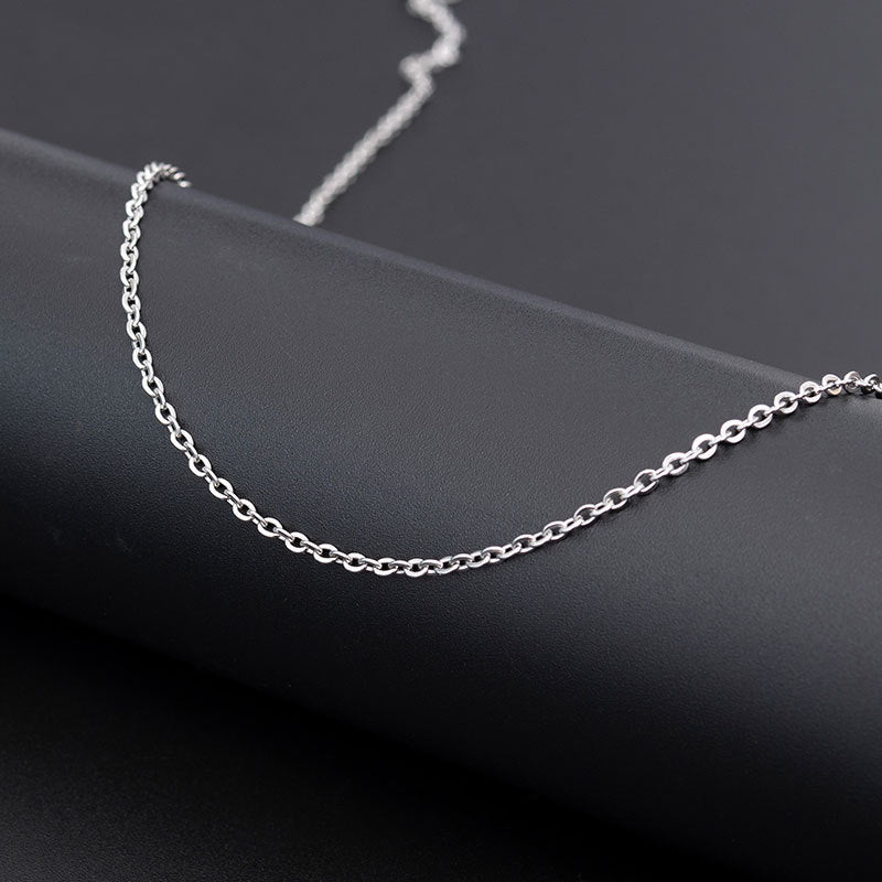 Minimalist 18K Gold Plated Stainless Steel Snake Chain Necklace