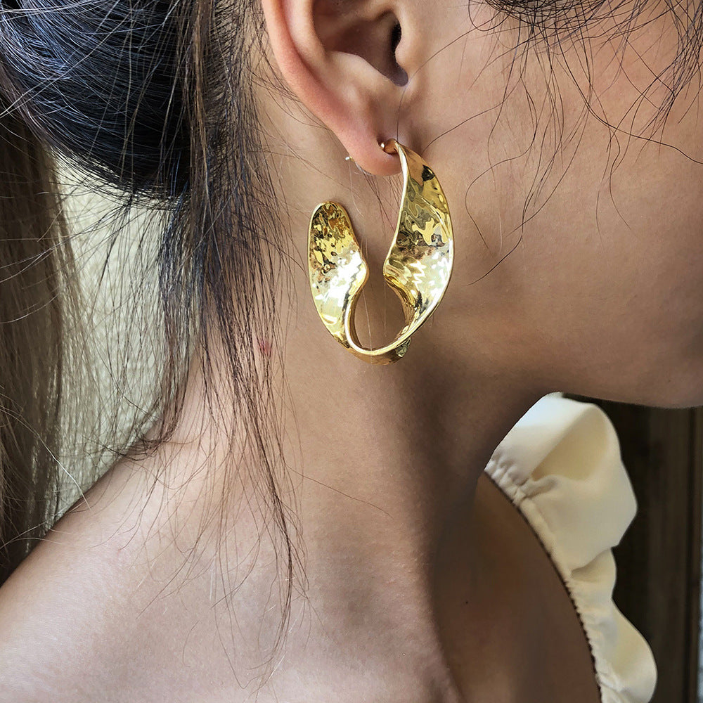 Geometric Irregular Statement Earrings