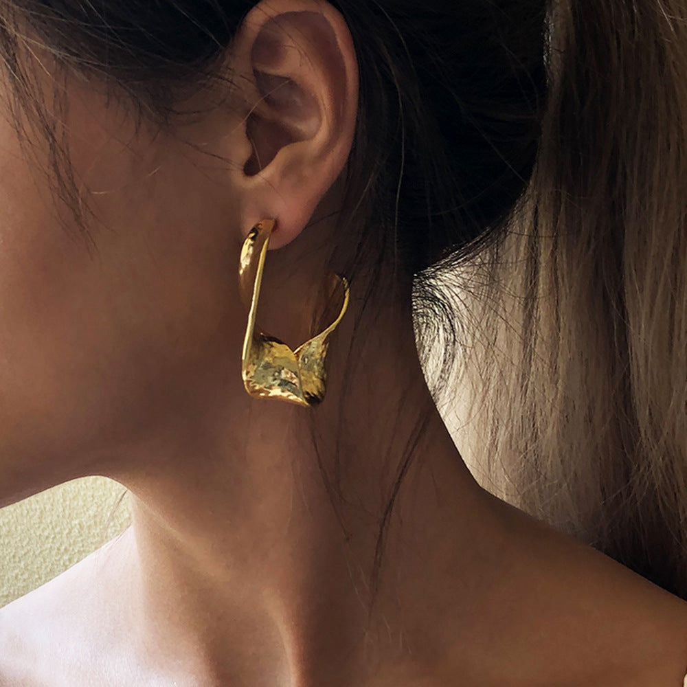 Geometric Irregular Statement Earrings