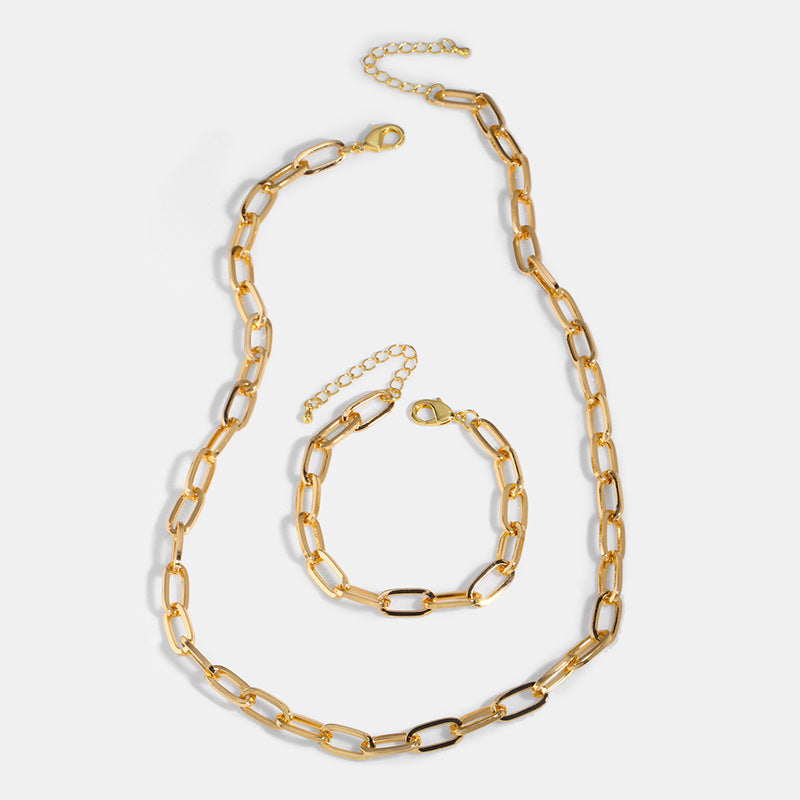 Cuban Chain Titanium Steel Hip-hop Necklace - Fashion Stainless Steel Statement Necklace
