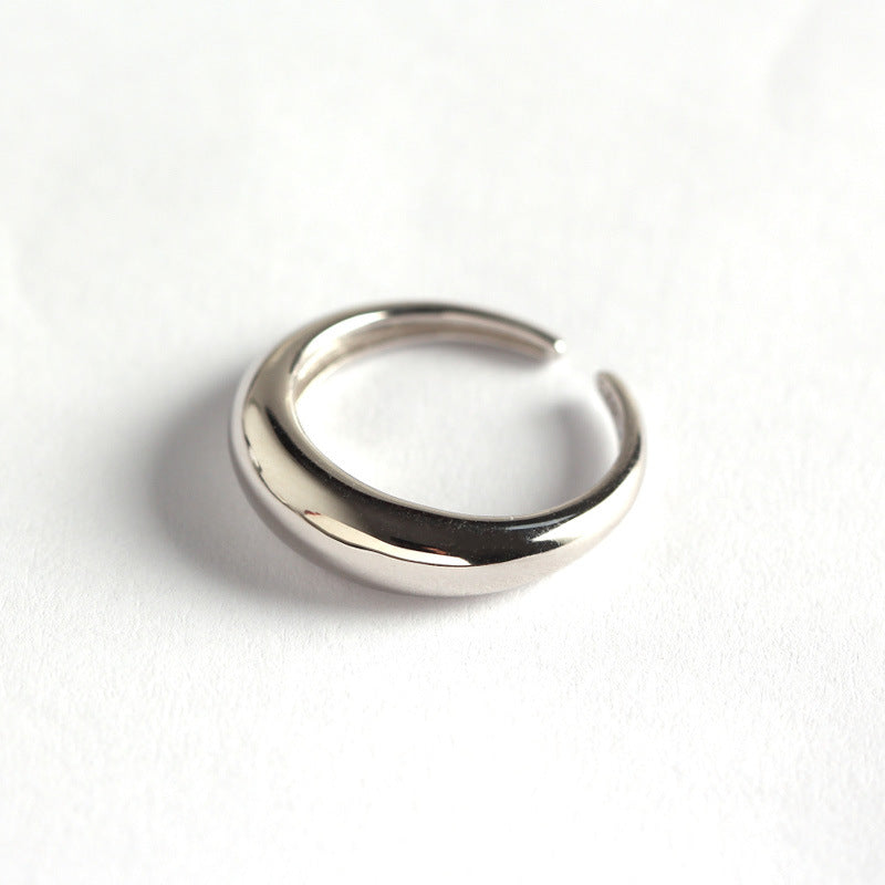 Tyj0219 Minimalist 925 Sterling Silver Ring for Women