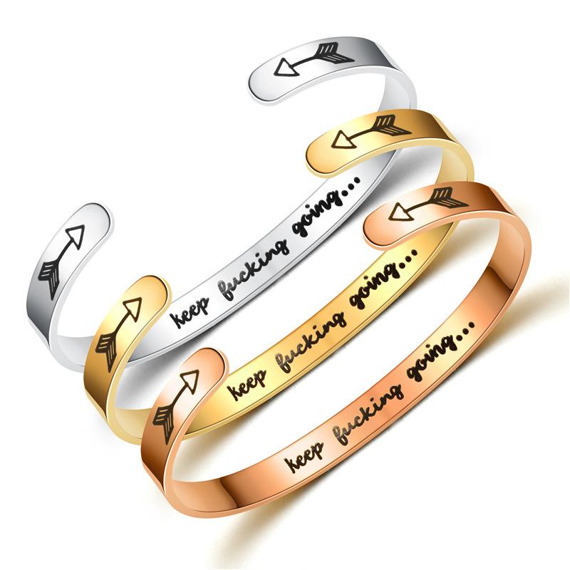Unisex Adjustable Heart Shaped Stainless Steel Cuff Bracelet