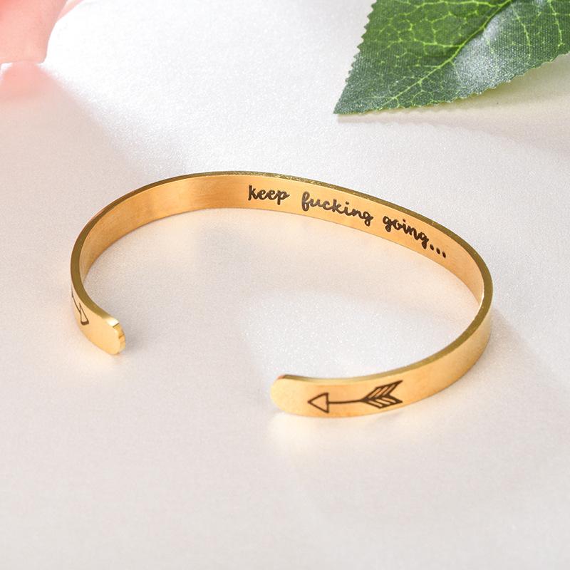 Unisex Adjustable Heart Shaped Stainless Steel Cuff Bracelet