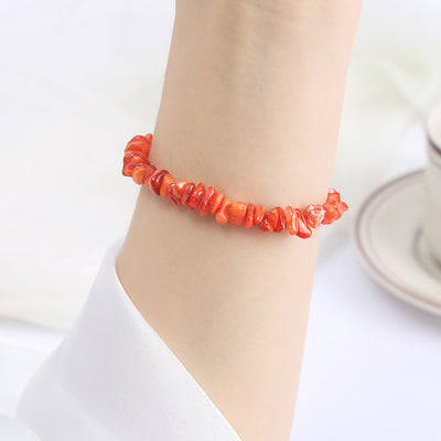 Colorful Geometric Shell Handmade Beaded Bracelets for Women