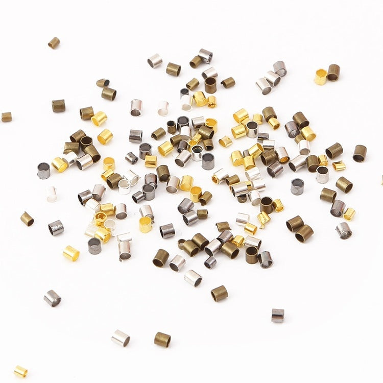 1 Pack Metal Geometric Beads for Jewelry Making and Necklace Accessories