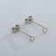 "Stainless Steel Geometric Round Stud Earrings for Women"
