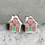 1 Pair Christmas Cartoon Santa Claus and Elk Wood Ear Studs