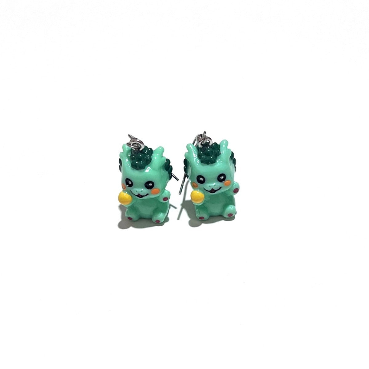 1 Pair Casual Animal Resin Dragon Drop Earrings