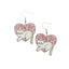 1 Pair Casual Simple Style Acrylic Cat and Animal Drop Earrings