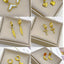 1 Pair Vintage Moon Heart Shape & Butterfly Leaf Tassel Stainless Steel Pearl Zircon Drop Earrings Set