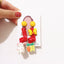 1 Pair Cute Cartoon Rabbit Resin Drop Earrings for Women